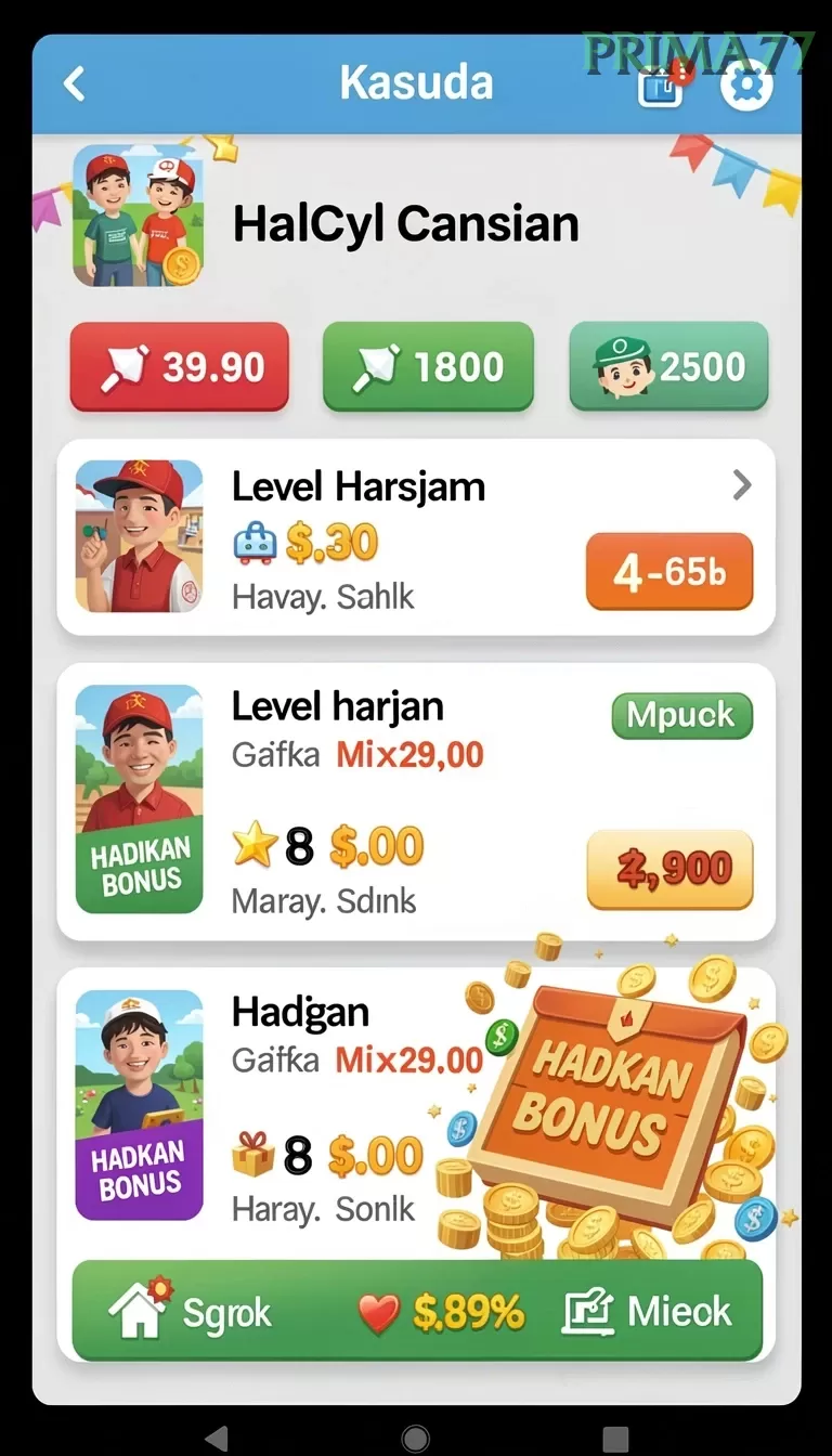 Bonus Spesial Download prima77 APK screenshot