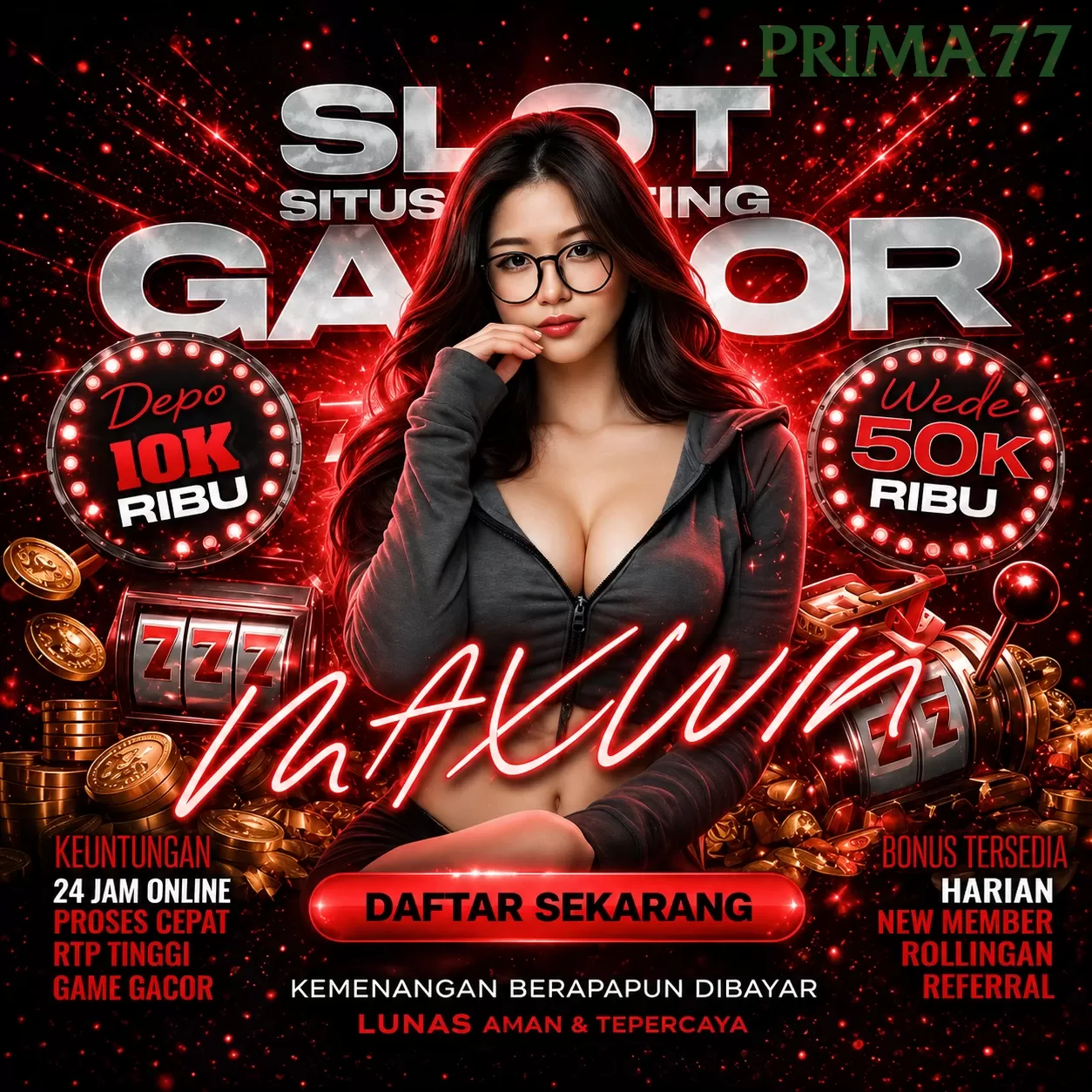 Main prima77e Menang Jackpot Besar