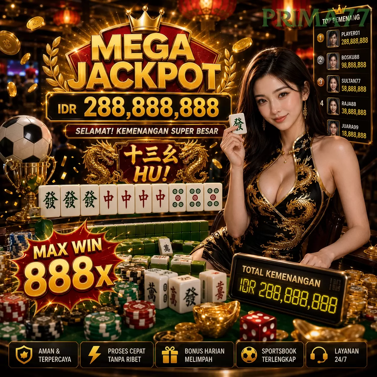 Login prima77 Sekarang Bonus Melimpah